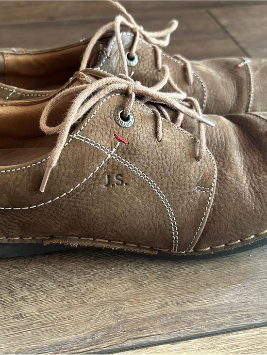 Josef Seibel Brown Leather Comfort Lace-Up Shoes - EU 40 / US 9-9.5 main image 6